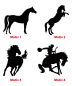Preview: Aufkleber Pferd