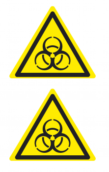 Aufkleber Biohazard