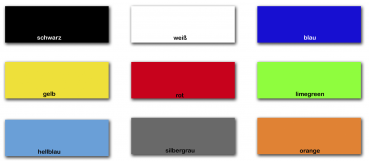 Preview: Aufkleber Hubraum / Kubik  Schriftzug 2er Set