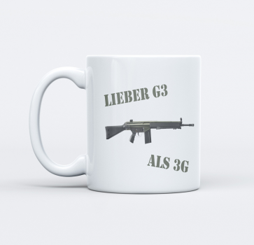 Tasse Lieber G3  als 3G