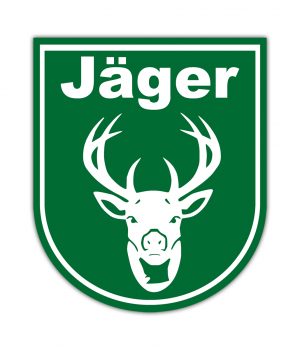 Aufkleber Jäger